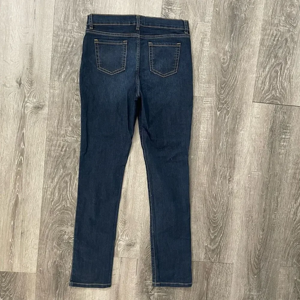 The Children’s Place Girl’s Stretch Super Skinny Slim Jeans-2 Pairs Size 16